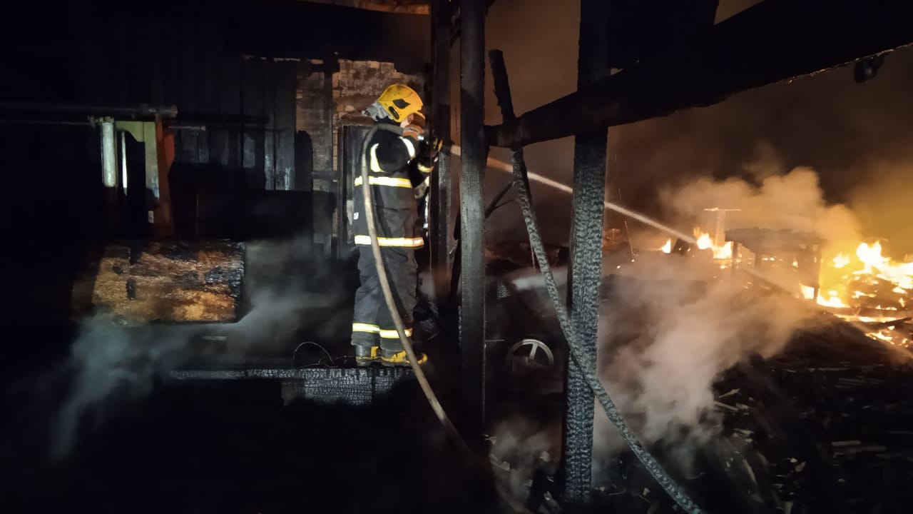 incêndio BR 163