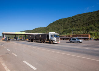 Praças de pedágio na BR-163 recebem radares de velocidade para proteção de trabalhadores e prevenção de acidentes