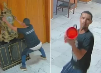 Preso acusado de destruir relógio histórico no Palácio do Planalto