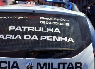 Homem é preso pela Polícia Militar após agredir ex-companheira em Sinop