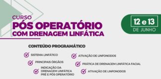 Domine a Drenagem Linfática no Pós-Operatório com o Curso Presencial; Inscreva-se agora e garanta sua vaga