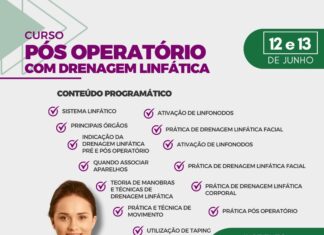 Domine a Drenagem Linfática no Pós-Operatório com o Curso Presencial; Inscreva-se agora e garanta sua vaga