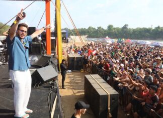 Matheus Fernandes leva milhares de pessoas ao Festival de Praia