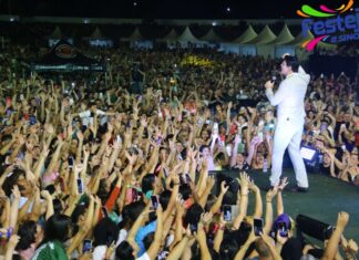 Cerca de 33 mil assistem ao show do padre Reginaldo Manzotti