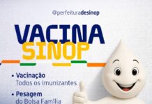 Prefeitura de Sinop leva vacinação e pesagem do Bolsa Família ao Residencial Nico Baracat neste sábado (25)