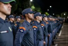 Alunos soldados da PM se preparam para reforçar segurança em MT