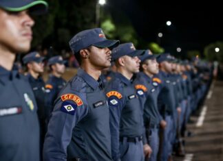Alunos soldados da PM se preparam para reforçar segurança em MT