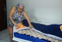 Colchões pneumáticos garantem mais conforto a pacientes acamados em Sinop