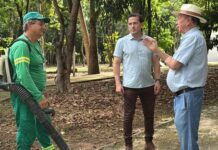 Dorner acompanha manutenções finais para reabertura do Parque Florestal