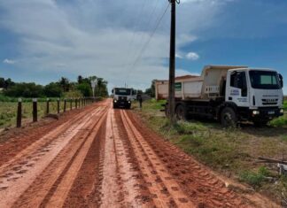 Obras de manutenção melhoram condições da Estrada Prisma, em Vera