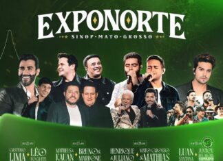 Exponorte 2026 terá oito shows nacionais e leilão de Zézé de Camargo