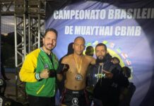 Professor do CRAS em Santa Carmem conquista pódio no Brasileiro de Muay Thai