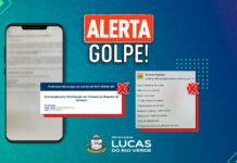 Prefeitura de Lucas do Rio Verde alerta sobre e-mail falso enviado a empresas