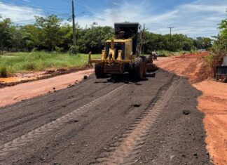 Obras de manutenções desbloqueia Estrada Dalva em Sinop