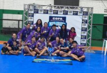 Time feminino de Sinop é vice na Copa MT de Futsal 2025