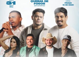 Definidas as atrações musicais do Réveillon em Vera