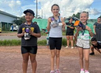 Cerca de 100 crianças participam da 9ª Maratoninha Kids em Sinop