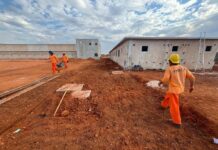 MT utiliza reeducandos em 100% da mão de obra na construção de presídios