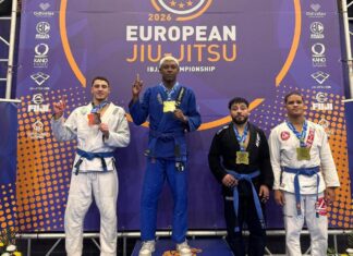 Atleta da Rotam conquista ouro no Campeonato Europeu de Jiu-Jitsu