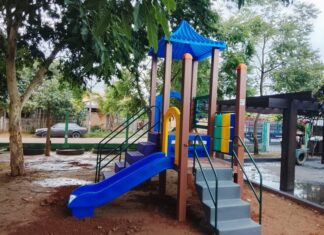 Prefeitura de Sinop equipa 18 escolas com novos parques infantis