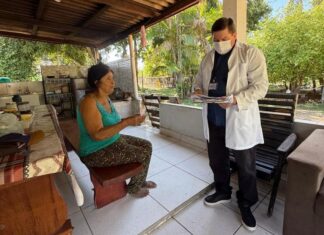 Programa de Controle ao Tabagismo leva atendimento até a casa dos pacientes em Alta Floresta