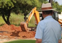 Dorner vistoria recuperação de vias em obras da Águas de Sinop