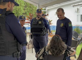Guarda Civil de Sinop realiza ação social no Lar Vicentino