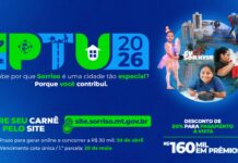 Prefeitura de Sorriso lança IPTU 2026