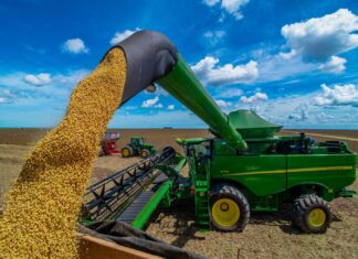 Em ritmo acelerado colheita de soja em Mato Grosso chega a 39,61%