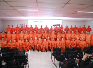 Corpo de Bombeiros forma novos bombeiros temporários em todo o Estado