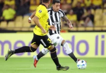 Botafogo arranca empate com Barcelona em Guayaquil