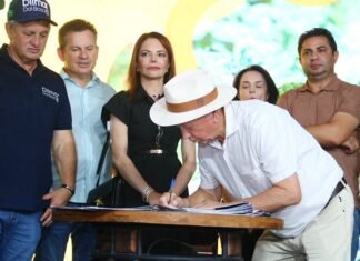 Dorner e lideranças locais garantem asfalto nas estradas Silvana e Adalgisa para fortalecer escoamento da produção rural