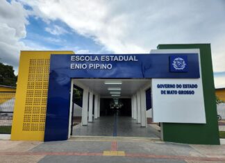 Reforma da Escola Enio Pipino é entregue com investimento de R$ 12,5 milhões em Sinop