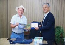 Prefeito Roberto Dorner recebe cônsul-geral adjunto do Japão