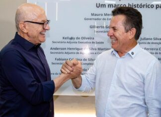 Mauro passa comando do Governo para Otaviano Pivetta nesta terça-feira (31)