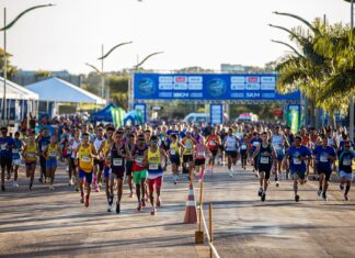 Corrida da Água reúne cerca de 2 mil atletas em Lucas do Rio Verde