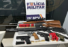 Apreensões de armas de fogo pela Polícia Militar crescem 78% em 2026
