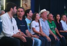 Prefeito Roberto Dorner recebe autoridades regionais e nacionais na Norte Show