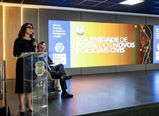 Polícia Civil dá posse a 124 novos investigadores e escrivães de Mato Grosso