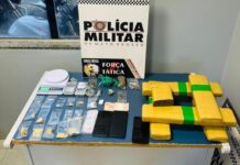 Casal de faccionados é preso em flagrante por tráfico de drogas em Sinop