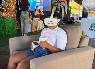Visitantes da Norte Show conhecem atrativos turísticos de Sinop com realidade virtual