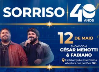 Festa de aniversário de Sorriso será na Praça da Juventude nesta quarta-feira (13)