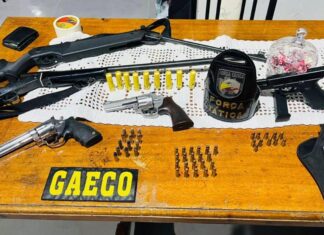 Força Tática apreende armas de fogo e munições durante abordagens em Sinop