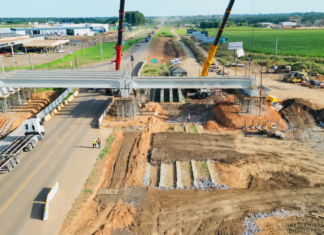 BR-163 terá pare e siga para avanço das obras de viaduto em Sinop