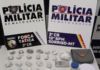 Adolescente e homem são detidos com porções de maconha pela PM