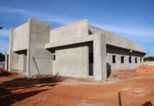 Nova sede da GCM em Sinop tem 70% das obras concluídas