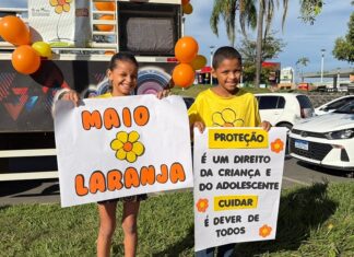 Maio Laranja: caminhada reforça rede de apoio e acolhimento às crianças e adolescentes em Sinop