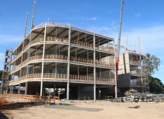 Obras da nova prefeitura alcançam 27% e Dorner destaca ganhos para Sinop
