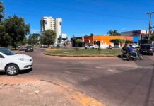 Implantação de novo semáforo na Avenida das Figueiras com Avenida dos Jacarandás começa na segunda-feira (1º) em Sinop
