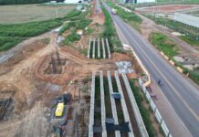 Tráfego na BR-163 em Sinop será alterado neste sábado (02) para lançamento de vigas